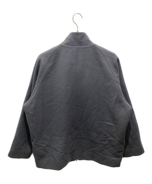 ATON（エイトン）ATON (エイトン) SUPER 160S DOUBLE SAXONY HARRINGTON JACKET グレー サイズ:4の古着・服飾アイテム