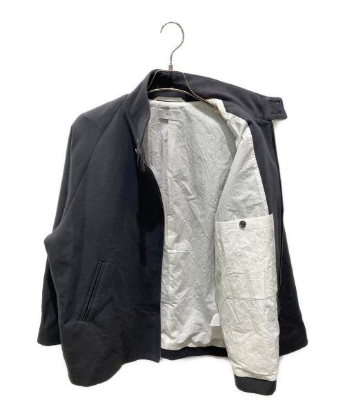 ATON（エイトン）ATON (エイトン) SUPER 160S DOUBLE SAXONY HARRINGTON JACKET グレー サイズ:4の古着・服飾アイテム