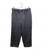 ATONエイトン）の古着「BACK SATIN UTILITY PANTS」｜グレー