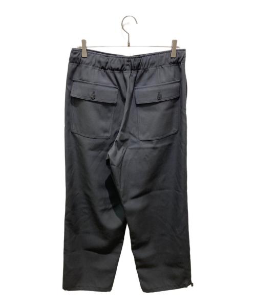 ATON（エイトン）ATON (エイトン) BACK SATIN UTILITY PANTS グレー サイズ:6の古着・服飾アイテム