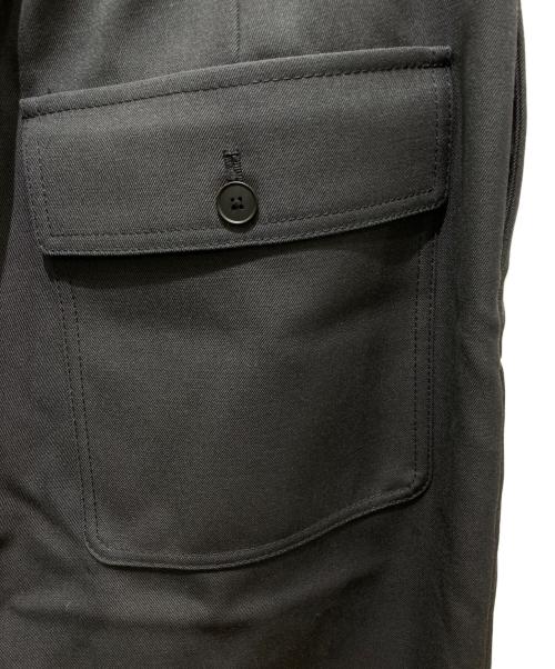 ATON（エイトン）ATON (エイトン) BACK SATIN UTILITY PANTS グレー サイズ:6の古着・服飾アイテム