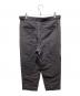 ATON (エイトン) COTTON HEMP SATIN BAKER PANTS グレー サイズ:6：13000円