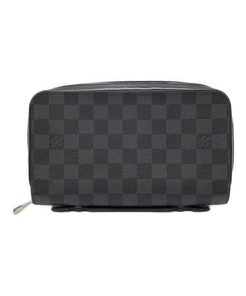 LOUIS VUITTON（ルイ ヴィトン）LOUIS VUITTON (ルイ ヴィトン) ジッピーXLロングウォレット ブラックの古着・服飾アイテム