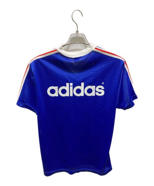 adidas（アディダス）adidas (アディダス) ゲームシャツ ブルー サイズ:Lの古着・服飾アイテム
