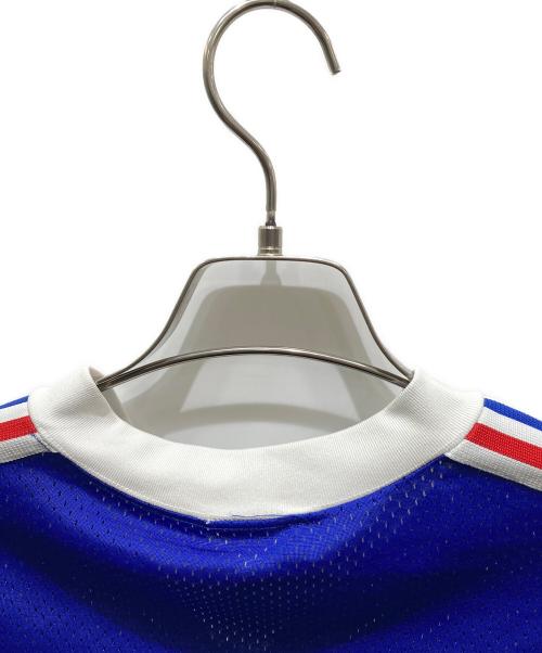 adidas（アディダス）adidas (アディダス) ゲームシャツ ブルー サイズ:Lの古着・服飾アイテム