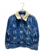 HELLRAZOR×HONDA×BEAMS Tヘルレイザー×ホンダ×ビームス ティー）の古着「Boa Denim Jacket　ボアデニムジャケット」｜インディゴ