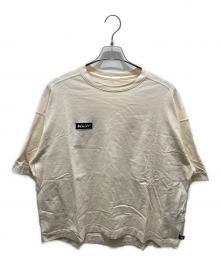 nuldo（ニュルド）の古着「BOX LOGO COTTON T-SHIRT」｜ベージュ