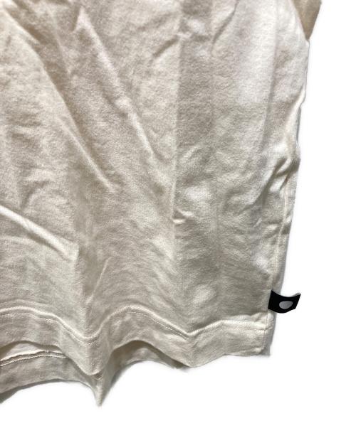 nuldo（ニュルド）nuldo (ニュルド) BOX LOGO COTTON T-SHIRT ベージュ サイズ:Fの古着・服飾アイテム