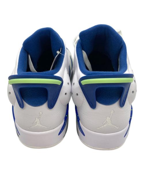 NIKE（ナイキ）NIKE (ナイキ) AIR JORDAN 6 RETRO LOW ブルー×ホワイト サイズ:27の古着・服飾アイテム