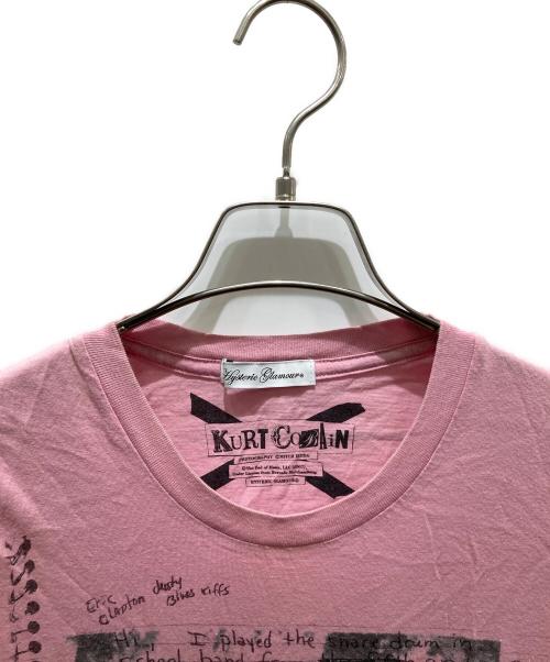 Hysteric Glamour（ヒステリックグラマー）Hysteric Glamour (ヒステリックグラマー) プリントTシャツ ピンク サイズ:FREEの古着・服飾アイテム