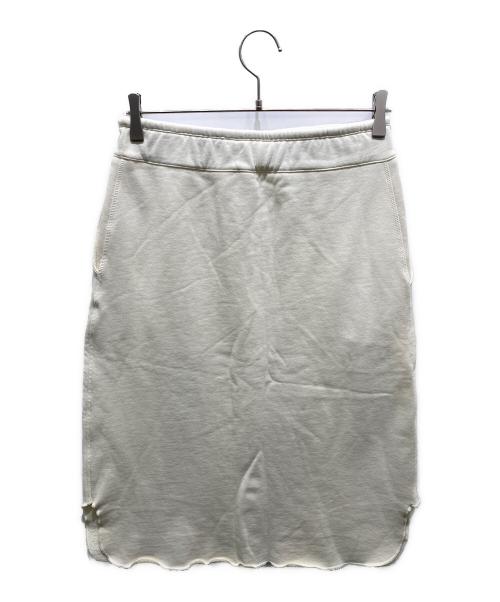JIL SANDER+（ジルサンダープラス）JIL SANDER+ (ジルサンダープラス) スウェットスカート アイボリー サイズ:Sの古着・服飾アイテム
