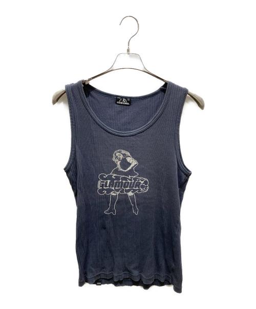 Hysteric Glamour（ヒステリックグラマー）Hysteric Glamour (ヒステリックグラマー) VIXEN GIRL pt タンクトップ ネイビー サイズ:FREEの古着・服飾アイテム
