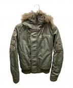 Hysteric Glamourヒステリックグラマー）の古着「プリマロフトN2-Bジャケット」｜グリーン