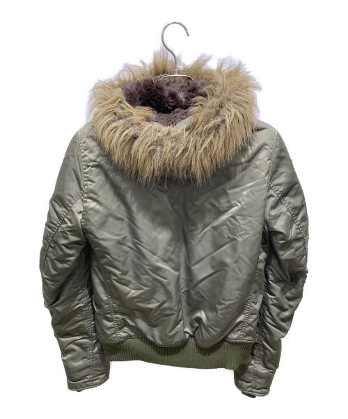 Hysteric Glamour（ヒステリックグラマー）Hysteric Glamour (ヒステリックグラマー) プリマロフトN2-Bジャケット グリーン サイズ:Sの古着・服飾アイテム