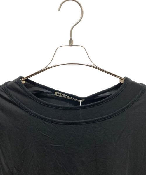 NVRFRGT（ネヴァーフォーゲット）NVRFRGT (ネヴァーフォーゲット) DOUBLE LAYERD LONG SLEEVE TSHIRT ブラック サイズ:2の古着・服飾アイテム