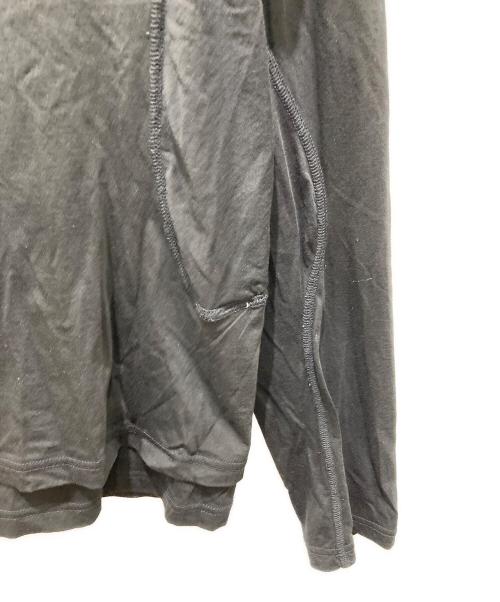 NVRFRGT（ネヴァーフォーゲット）NVRFRGT (ネヴァーフォーゲット) DOUBLE LAYERD LONG SLEEVE TSHIRT ブラック サイズ:2の古着・服飾アイテム