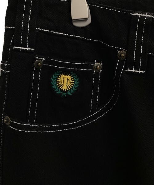 THEORIES（セオリーズ）THEORIES (セオリーズ) デニムワークパンツ ブラック サイズ:86cm (W34)の古着・服飾アイテム