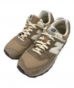NEW BALANCEニューバランス）の古着「ローカットスニーカー」｜ブラウン