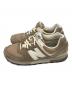 NEW BALANCE (ニューバランス) ローカットスニーカー ブラウン サイズ: 8 1/2：7000円