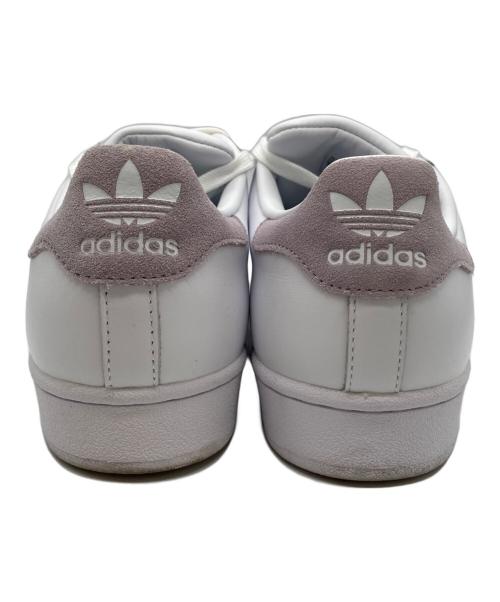 adidas（アディダス）adidas (アディダス) ローカットスニーカー ホワイト サイズ:26.5cmの古着・服飾アイテム