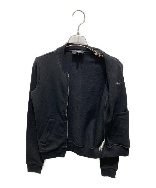 EMPORIO ARMANI（エンポリオアルマーニ）EMPORIO ARMANI (エンポリオアルマーニ) ジップアップジャケット ブラック サイズ:38の古着・服飾アイテム