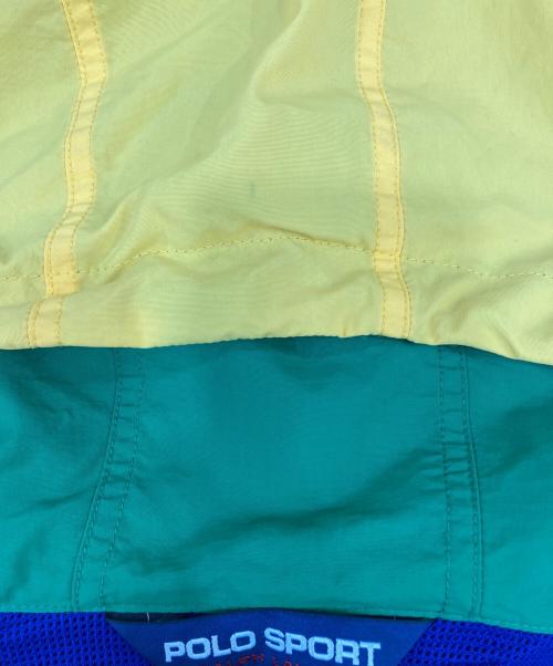POLO SPORT（ポロスポーツ）POLO SPORT (ポロスポーツ) マルチカラーナイロンジャケット マルチカラー サイズ:Ｌの古着・服飾アイテム