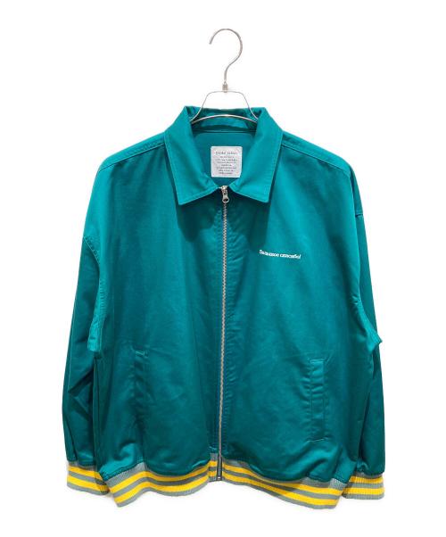 DANKE SCHON（ダンケ シェーン）DANKE SCHON (ダンケ シェーン) コットン ツイル ブルゾン グリーン サイズ:Fの古着・服飾アイテム