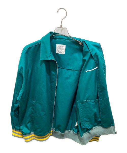 DANKE SCHON（ダンケ シェーン）DANKE SCHON (ダンケ シェーン) コットン ツイル ブルゾン グリーン サイズ:Fの古着・服飾アイテム