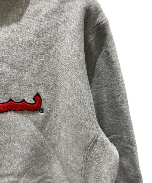 SUPREME（シュプリーム）SUPREME (シュプリーム) arabic logo hooded　アラビックロゴフーディー グレー サイズ:Mの古着・服飾アイテム