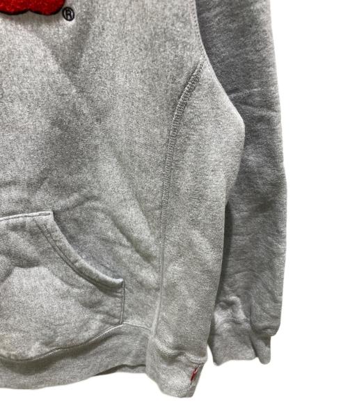 SUPREME（シュプリーム）SUPREME (シュプリーム) arabic logo hooded　アラビックロゴフーディー グレー サイズ:Mの古着・服飾アイテム