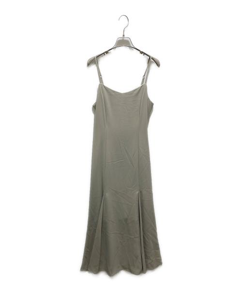 ANDRESD（アンドレスド）ANDRESD (アンドレスド) one tone cape dress ベージュ サイズ:Lの古着・服飾アイテム