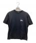 stussy（ステューシー）の古着「MELTED TEE」｜ブラック