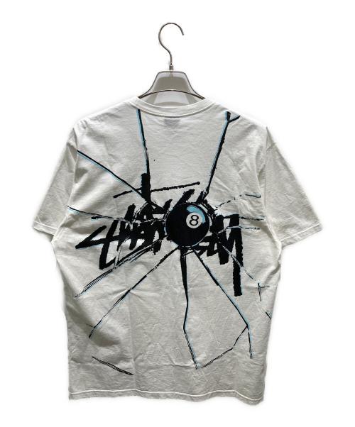 stussy（ステューシー）stussy (ステューシー) SHATTERED TEE ホワイト サイズ:Ｌの古着・服飾アイテム