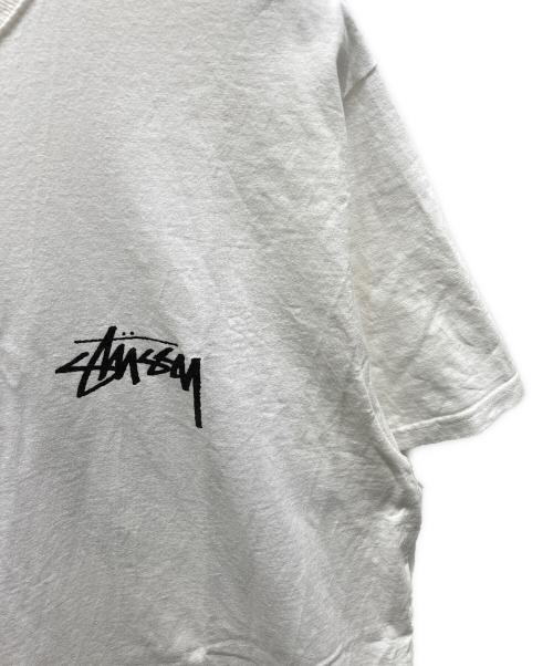 stussy（ステューシー）stussy (ステューシー) SHATTERED TEE ホワイト サイズ:Ｌの古着・服飾アイテム