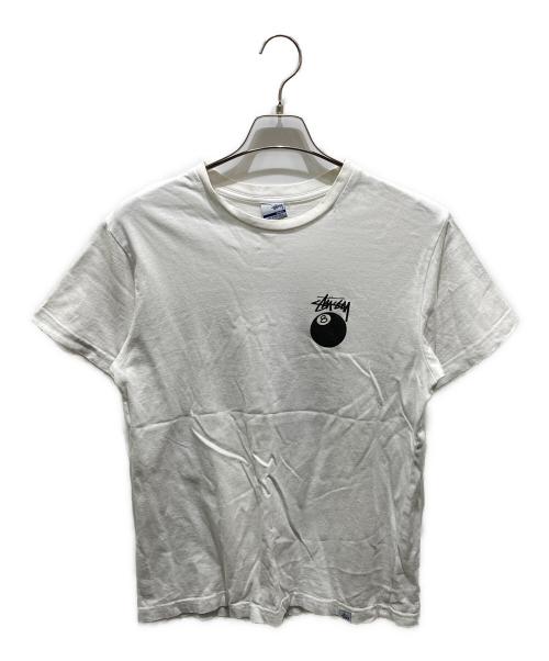stussy（ステューシー）stussy (ステューシー) 8 BALL TEE ホワイト サイズ:Sの古着・服飾アイテム