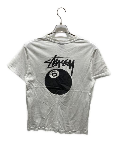 stussy（ステューシー）stussy (ステューシー) 8 BALL TEE ホワイト サイズ:Sの古着・服飾アイテム
