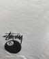 中古・古着 stussy (ステューシー) 8 BALL TEE ホワイト サイズ:S：7000円