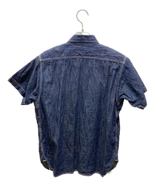 Joe McCOY（ジョーマッコイ）Joe McCOY (ジョーマッコイ) 半袖シャツ ブルー サイズ:14の古着・服飾アイテム