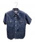 Joe McCOY（ジョーマッコイ）の古着「半袖シャツ」｜ブルー