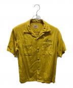 STYLE EYESスタイルアイズ）の古着「ボーリングシャツ」｜イエロー