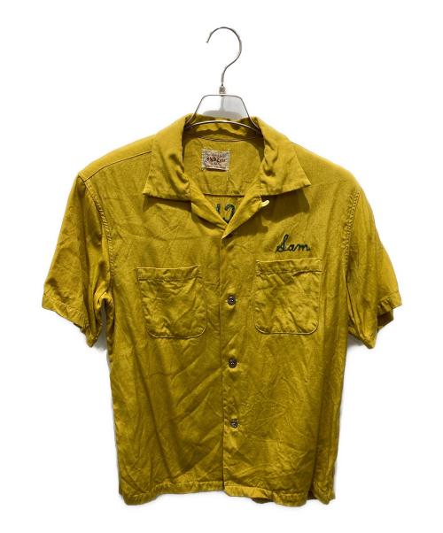 STYLE EYES（スタイルアイズ）STYLE EYES (スタイルアイズ) ボーリングシャツ イエロー サイズ:Mの古着・服飾アイテム