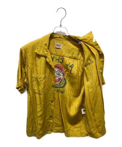 STYLE EYES（スタイルアイズ）STYLE EYES (スタイルアイズ) ボーリングシャツ イエロー サイズ:Mの古着・服飾アイテム