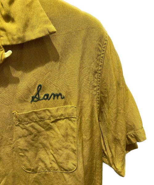 STYLE EYES（スタイルアイズ）STYLE EYES (スタイルアイズ) ボーリングシャツ イエロー サイズ:Mの古着・服飾アイテム