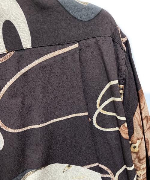 Sun Surf（サンサーフ）Sun Surf (サンサーフ) アロハシャツ ブラウン サイズ:Mの古着・服飾アイテム