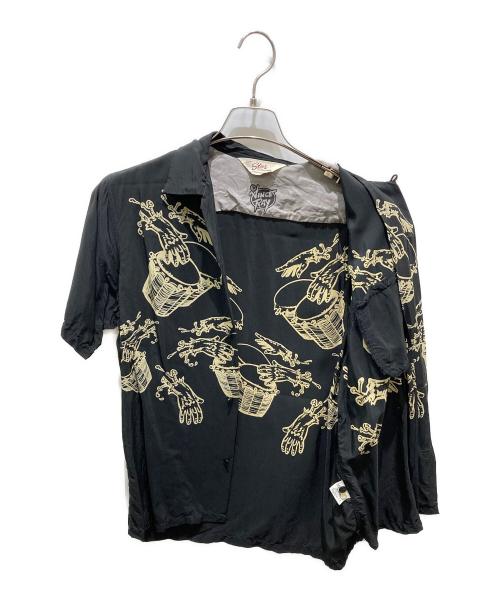 Star OF HOLLYWOOD（スターオブハリウッド）Star OF HOLLYWOOD (スターオブハリウッド) VINCE RAY (ヴィンス・レイ) 半袖シャツ ブラック サイズ:Mの古着・服飾アイテム