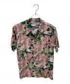 Sun Surfサンサーフ）の古着「アロハシャツ」｜ピンク