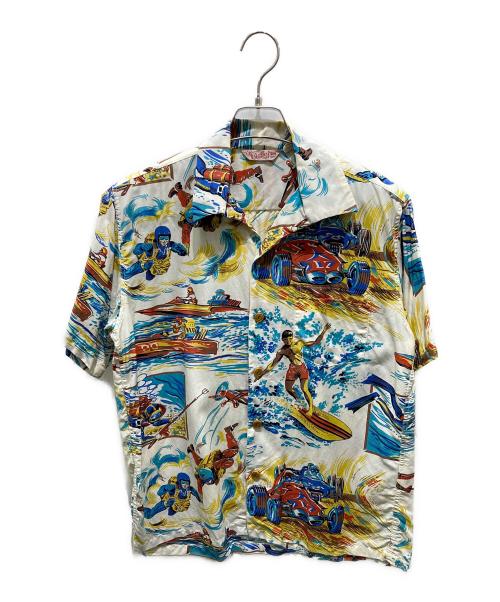 Sun Surf（サンサーフ）Sun Surf (サンサーフ) アロハシャツ ホワイト サイズ:Mの古着・服飾アイテム