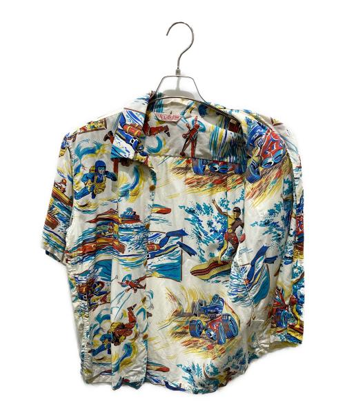 Sun Surf（サンサーフ）Sun Surf (サンサーフ) アロハシャツ ホワイト サイズ:Mの古着・服飾アイテム