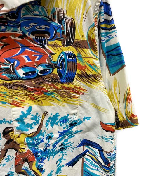 Sun Surf（サンサーフ）Sun Surf (サンサーフ) アロハシャツ ホワイト サイズ:Mの古着・服飾アイテム