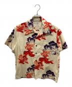 Sun Surfサンサーフ）の古着「半袖シャツ」｜ベージュ